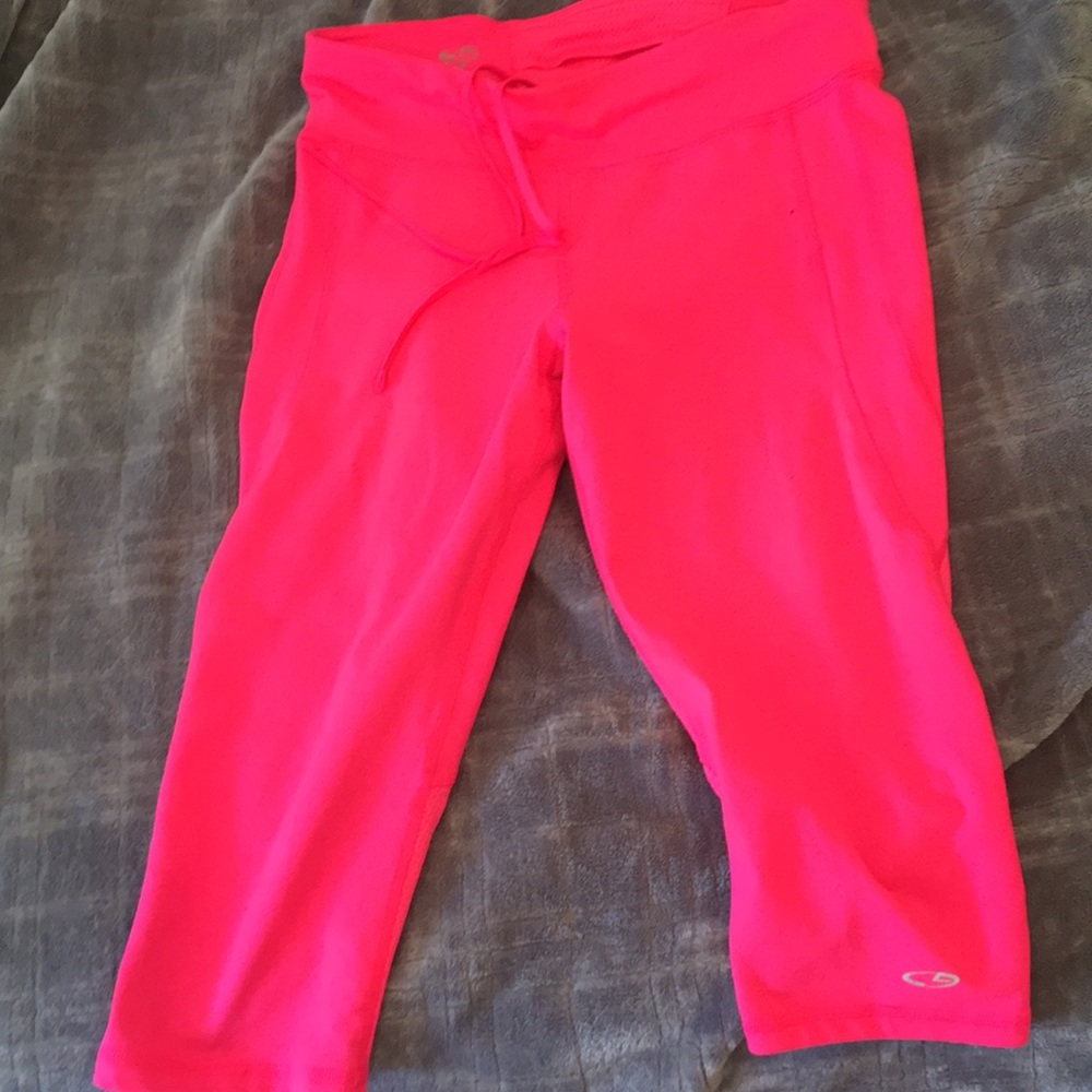 Pink Champion Capri workout leggings